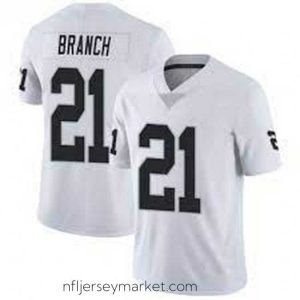 Premium Las Vegas Raiders 21 Cliff Branch White vapor Limited Jersey