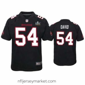 Top notch Lavonte David Buccaneers Black Super Bowl Lv Game Fashion Jersey
