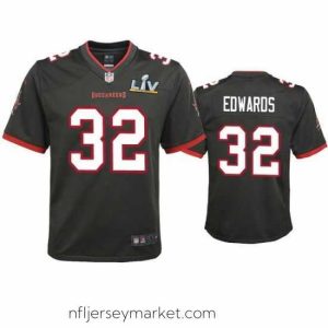 Irresistible Mike Edwards Buccaneers Pewter Super Bowl Lv Game Jersey
