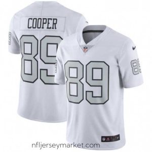 Luxurious Nike Oakland Raiders 89 Amari Cooper Elite White Rush Vapor Untouchable NFL Jersey