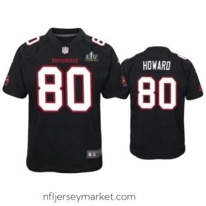 Luxurious O.J. Howard Buccaneers Black Super Bowl Lv Game Fashion Jersey