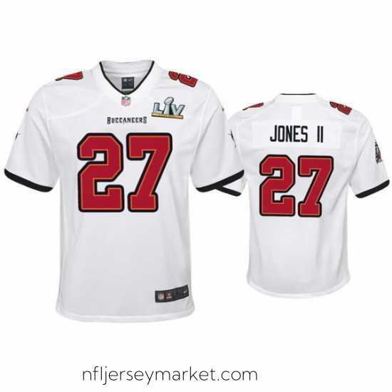 Luxurious Ronald Jones Ii Buccaneers White Super Bowl Lv Game Jersey