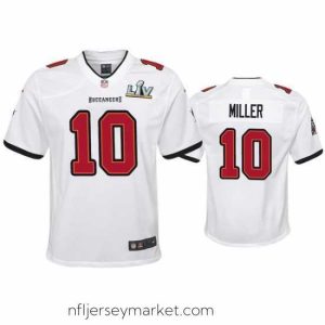 Magnificent Scotty Miller Buccaneers White Super Bowl Lv Game Jersey