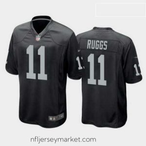Top notch henry ruggs las vegas raiders black game jersey