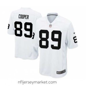 Gorgeous nike nfl jerseys oakland raiders 89 cooper white[Elite][cooper]