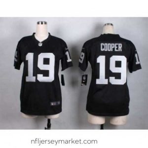 Top notch nike nfl jerseys oakland raiders 19 cooper black[nike]