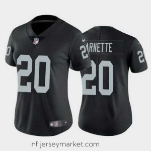 Gorgeous damon arnette las vegas raiders black vapor limited jersey